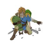  angry blonde_hair boots breath_of_the_wild clothing elf eunjuragi footwear group hair humanoid humanoid_pointy_ears hylian light_body light_skin link looking_at_viewer male melee_weapon nintendo not_furry ocarina_of_time simple_background square_crossover sword the_legend_of_zelda toon_link trio weapon wind_waker young_link 