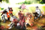 anthro bdsm bondage bound carmo chloe_(skarine) equid equine group group_sex hi_res horn kaitlyn(tali) lagomorph leporid luna_(chestnutluna) makoto-thunderstorm mammal mythological_creature mythological_equine mythology orgy orgy_landscape park rabbit sex unicorn vania wolf_(wolf04)