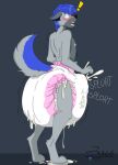  2024 absurd_res ageplay anthro big_bulge big_diaper blue_body blue_eyes blue_fur blue_hair blue_markings blush blushing_profusely bodily_fluids bulge canid canine canis clothed clothing cum cum_in_diaper cum_overflow cum_string diaper diaper_bulge diaper_fetish diaper_only discord_(app) domestic_dog ejaculation erection erection_in_diaper excessive_cum excessive_genital_fluids exclamation_point fox full-length_portrait fur genital_fluids grey_body grey_fur grey_markings hair hands-free hi_res huge_bulge husky hybrid hyper hyper_bulge hyper_diaper infantilism leaking_cum male mammal markings nipples nordic_sled_dog orgasm orgasm_face paws portrait raised_tail rear_view roleplay solo spitz spontaneous_ejaculation standing surprised_face tail telegram tongue tongue_out topless wearing_diaper wolf zer0rebel4 