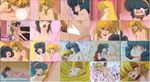  2girls 80s collage fruits_version multiple_girls oldschool screencap yuri 