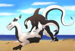 2018 animal_genitalia animal_penis anthro anthro_on_feral beach bestiality bodily_fluids cetacean cetacean_penis cum cum_in_pussy cum_inside delphinoid detailed_background dragon duo female female_penetrated feral genital_fluids genitals herpydragon interspecies interspecies_pregnancy jyan_nashson larger_female larger_penetrated male male/female male_penetrating male_penetrating_female mammal marine oceanic_dolphin orca penetration penile penile_penetration penis penis_in_pussy pregnant pregnant_female pregnant_sex seaside sex silvanis_(character) size_difference size_play smaller_male spread_legs spreading tapering_penis tongue tongue_out toothed_whale vaginal vaginal_penetration wingless_dragon 