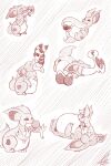  2014 ampharos belly big_belly claws deerling dragonair egg female female_pred group hi_res legendary_pok&eacute;mon lopunny lugia monochrome nidorina nintendo oral_vore overweight pok&eacute;mon pok&eacute;mon_(species) sandshrew shikaro sketch video_games vore 