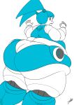  absurd_res back_fat belly big_belly big_butt butt curvy_figure female flabby_arms flabby_legs hi_res humanoid jeetdoh jenny_wakeman looking_back machine my_life_as_a_teenage_robot nickelodeon not_furry obese obese_female obese_humanoid overweight overweight_female overweight_humanoid robot solo thick_thighs voluptuous weight_gain wide_hips 