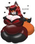  alpha_channel anthro belly big_belly big_breasts blush bra breasts canid canine clothing f-thefirst female fox hair hi_res huge_breasts huge_thighs mammal obese obese_anthro obese_female overweight overweight_anthro overweight_female solo thick_thighs underwear 