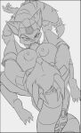 2018 alien angela_cross angry anthro big_breasts blush blush_lines bodily_fluids breast_play breasts clothing coiling cum cum_in_mouth cum_inside duo female forced genital_fluids gloves grabbing_arms hair handwear hi_res horn huge_breasts katamra_(spazman) lombax looking_at_another male male/female mammal narrowed_eyes oral oral_penetration penetration rape ratchet_and_clank restrained_arms scalie sex sitting_on_another sketch sony_corporation sony_interactive_entertainment spaz_(spazman) spazman tail tail_around_leg titfuck xenogon
