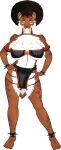  afro anthro big_breasts breasts domestic_cat felid feline felis female hth_studios machairodontine machairodus mammal pantherine raquel raquel_(hth) solo tiger 