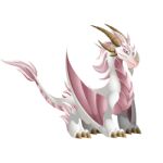  albinodragon ambiguous_gender claws dragon dragon_city feet feral horn low_res pink_body simple_background smile socialpoint solo thumbnail video_games white_body wings 