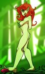 breasts butt dc_comics dc_super_hero_girls feet female green_body green_skin hair hi_res humanoid humanoid_pointy_ears leaf poison_ivy reathroch solo 