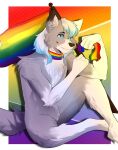  anthro canid canine canis dante_kinkade frickle hi_res lgbt_pride male mammal pride_(disambiguation) pride_colors solo wolf 
