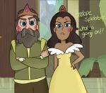  beard celestebutterfly comic disney duo english_text facial_hair female human human_only male mammal not_furry star_vs._the_forces_of_evil text 