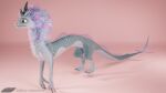  absurd_res disney dragon female feral hi_res raya_and_the_last_dragon rubber_(artist) sisu_(ratld) solo 