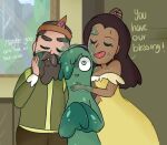  brown_body brown_skin celestebutterfly clothed clothing comic disney english_text female goo_creature goo_humanoid green_body group human humanoid male mammal not_furry slime_(svtfoe) star_vs._the_forces_of_evil text 