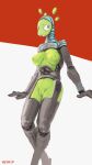 2024 7b7a2f 9:16 absurd_res ambiguous_species android anthro big_breasts breasts digital_media_(artwork) digital_painting_(artwork) female genitals green_body green_skin grey_body hi_res humanoid_genitalia humanoid_pussy inverted_nipples looking_at_viewer machine metallic_body nipples nude paint painting_(artwork) pussy robot signature simple_background smile solo standing