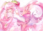  hatsune_miku sakura_miku tagme_(artist) vocaloid 