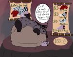 arthropod belly big_belly big_butt blood bodily_fluids bone butt chubby_cheeks disney donation_drive eating_flesh elephant elephantid english_text equid equine feeding female feral flesh gatorbuns grub_(insect) hyena inflation inflation_fetish insect larva mammal obese overweight proboscidean shenzi_(the_lion_king) solo spotted_hyena text the_lion_king weight_gain zebra