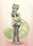  ailurid anthro ash_reeves balls bell bell_collar clothed clothing collar crossdressing erection fur genitals girly hair hi_res humanoid_genitalia humanoid_penis legwear lingerie looking_at_viewer male mammal penis red_panda s00t simple_background smile solo stockings topwear underwear 