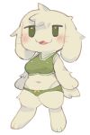  anthro blush cave_story clothed clothing female fur lagomorph mammal mimiga simple_background star-rod toroko video_games white_background white_body white_fur 