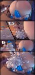 absurd_res anthro apartment aroused bad_end balls belly belly_burst belly_expansion belly_explosion belly_inflation belly_pop big_balls big_belly big_penis bloated bodily_fluids bursting canid canine chubby_cheeks comic creaking cum cum_explosion cum_from_mouth cum_in_mouth cum_inside dialogue duo erection expansion forced forced_inflation furniture genital_fluids genitals hi_res huge_balls huge_belly huge_penis hyper hyper_balls hyper_belly hyper_genitalia hyper_penis imminent_explosion immobile immobilization implied_bursting implied_popping inflation kooper_(koopershiba) male male/male mammal motion_lines navel outie_navel panicked_look panicking pawpads paws penis precum_inflation puffed_cheeks rumbling_stomach shocked size_difference sofa stretch_marks surprised_expression surprised_face surprised_look text volcha volcha_(character) voodoo voodoo_burst voodoo_doll voodoo_inflation voodoo_penetration