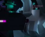 1:1 2025 3d_(artwork) anal anus anus_focus bent_over black_body blocky blocky_body blocky_snout butt butt_focus butt_sniffing cave digital_media_(artwork) dragon duo ender_dragon enderess_light_(thatderglover69) female feral genitals hi_res male male/female microsoft minecraft mojang mythological_creature mythological_scalie mythology oral purple_eyes pussy raised_tail rimming scalie sex sniffing snout_in_ass tail text thatderglover69 xbox_game_studios