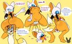 2023 anal anal_penetration annoyed anthro bat body_invasion bulge canid canine dialogue duo english_text female fingering fox hi_res looking_pleasured male mammal miles_prower moan penetration possession reiki_arts rouge_the_bat sega sonic_the_hedgehog_(series) stretching_face text tongue tongue_out vaginal vaginal_fingering