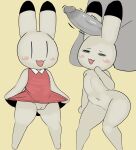 2025 absurd_res animal_yokocho anthro anthro_focus big_penis black_ear_tips black_eyes black_tipped_ears blush blush_stickers clothed clothing clothing_lift collared_dress darky dipstick_ears dress dress_lift duo ear_markings earjob erection eyes_closed female female_focus female_on_human fur genitals glans glistening glistening_genitalia glistening_glans glistening_penis grey_body grey_glans grey_penis grey_skin happy hi_res human human_on_anthro humanoid_genitalia humanoid_penis humanoid_pussy interspecies iyo lagomorph larger_human larger_male leporid male male/female male_on_anthro mammal multicolored_ears navel no_underwear nude nude_anthro nude_female nude_human nude_male open_mouth open_smile penis pink_blush pussy rabbit red_clothing red_dress shaded simple_background size_difference smaller_anthro smaller_female smile solo_focus tan_body tan_ears tan_fur thick_thighs throbbing throbbing_penis two_tone_ears vein veiny_penis vertical_bar_eyes wide_hipped_anthro wide_hipped_female wide_hips yellow_background