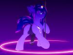  absurd_res aphelion_darkmoon equid equine fan_character hasbro hi_res horn horse lgbt_pride male mammal my_little_pony pole pony pride_colors snowstormbat solo unicorn 