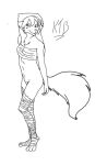  anthro bandage bindings canid canine canis keiththebastin male mammal natani paws pose solo tongue twokinds webcomic wolf 
