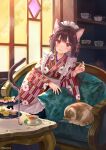  animal_ears fukahire_sanba maid neko nekomimi tail wa_maid 