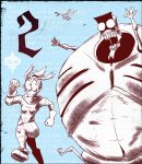  aqua_background bandaged_arm bandaged_chest bandaged_leg bandaged_torso bandaged_waist bandages barefoot bird breasts chasing clenched_hand closed_mouth countdown covered_navel curtained_hair english_commentary english_text eyelashes fake_text fewer_digits fleeing flying frown fulltimeseagull glitch_productions gloves hair_tie half_updo highres logo medium_breasts monster monster_girl narrow_waist no_humans nostrils numbered open_mouth outstretched_arms police ponytail promotional_art rotling_(the_gaslight_district) shoes short_ponytail skinny small_pupils small_sweatdrop sneakers teeth the_gaslight_district toes undead 