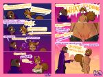 4:3 accident anthro av-15 blush blushing_profusely bodily_fluids body_blush breasts bulge close-up clothed clothed_gynomorph clothing comic dialogue duo ejaculation embarrassed embarrassed_female embarrassed_horny female forced forced_exposure forced_to_expose_self forced_to_undress genital_fluids genitals gynomorph hands-free hi_res intersex magic magic_user mammal mind_control mustelid no_underwear oblivious otter rodent sciurid secretly_loves_it small_breasts solo_focus spell surprise surprised_expression sweat sweatdrop tenting text tree_squirrel undressing vaginal_fluids vulva vulva_blush