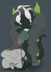 abs anthro barazoku big_muscles bodily_fluids corruption cum dragon duo fangs genital_fluids hair hi_res horn hybrid jewelry leaking long_hair male male/male muscular muscular_anthro muscular_male mythological_creature mythological_scalie mythology nintendo nipples pubes rauru_(tears_of_the_kingdom) scalie tail tears_of_the_kingdom teeth the_legend_of_zelda unrealrui unusual_bodily_fluids unusual_cum unusual_genital_fluids zonai