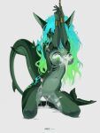 2025 3:4 anthro areola arm_fin arm_markings athletic athletic_anthro athletic_female aurora_(kamikazekit) bdsm belly black_harness black_sclera bodily_fluids bound breasts captured chain chained clothed clothing collar cuff_(restraint) cum cum_between_breasts cum_between_legs cum_drip cum_on_arm cum_on_body cum_on_breasts cum_on_ground cum_on_hips cum_on_leg cum_strand cum_string curvy_figure dripping ear_piercing erect_nipples female fin fin_markings fin_piercing fish furgonomics furry-specific_piercing genital_fluids genitals green_body green_eyes green_skin hair hale. hands_above_head harness hi_res hip_markings hourglass_figure inner_thigh kneeling leaking_cum leg_markings leg_muscles looking_at_viewer marine markings medium_breasts messy_hair midriff multicolored_hair multicolored_markings narrowed_eyes navel nipples no_underwear non-mammal_breasts nude one_eye_obstructed piercing restraints shark shoulder_markings simple_background small_waist solo spread_legs spreading tail tail_fin vulva wide_hips wrist_cuffs wrists_together