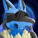 1:1 2024 free_use gag gagged gas_mask generation_4_pokemon hi_res icon inflatable latex latex_body lucario male mask nintendo oral oral_penetration penetration pokemon pokemon_(species) pool_toy pool_toy_suit riggedreded sex_toy sex_toy_in_mouth sex_toy_insertion simple_background solo toy visor