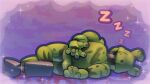 5_fingers animatronic anthro barbadroid blood bodily_fluids butt digital_media_(artwork) family_guy_death_pose fingers five_nights_at_freddy&#039;s five_nights_at_freddy&#039;s_3 full-length_portrait hi_res lagomorph leporid lying machine male mammal meme on_ground on_side portrait rabbit rear_view robot robot_anthro scottgames shaded sleeping solo sound_effects springtrap_(fnaf) vowelless vowelless_sound_effect zzz