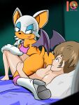  absurd_res animal_humanoid chiropteran chiropteran_humanoid duo female female/female hi_res human humanoid mammal mammal_humanoid moon_pearl nude rouge_the_bat sex sonic_the_hedgehog_(series) succubi_samus topaz_(sonic) 