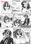  anthro anthrofied areola big_breasts breasts clothing colgate_(mlp) comic english_text equid equine eyewear female friendship_is_magic hasbro hi_res horn mammal my_little_pony nipples nude partially_submerged pia-sama profanity rarity_(mlp) speaker sunglasses text trio unicorn vinyl_scratch_(mlp) water wet wet_body 