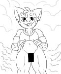 anthro censor_bar censored censored_genitalia female hi_res solo teasing usury40