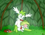  absurd_res bag balls dart_(shaymin) detailed_background dildo duo erection eyes_closed female feral flower fur gau_(artist) genitals grass green_eyes hi_res hut land_forme_shaymin leaf legendary_pok&eacute;mon licking male male/female nintendo nude open_mouth oral penis plant pok&eacute;mon pok&eacute;mon_(species) pok&eacute;mon_mystery_dungeon red_penis sex sex_toy shaymin sky_forme_shaymin tapering_penis taya_(shaymin) tongue tongue_out video_games wet wet_penis 