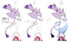  annoyed anthro big_butt blaze_the_cat butt butt_expansion domestic_cat expansion felid feline felis female hi_res huge_butt mammal raccoonshinobi solo sonic_the_hedgehog_(series) thick_thighs wide_hips 