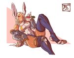 animal_ears boku_no_hero_academia bunny_ears tagme thighhighs usagiyama_rumi 