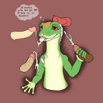  anthro bodily_fluids cum cum_in_mouth cum_inside cum_on_face cumshot ejaculation gecko geico geico_gecko genital_fluids group lizard male male/male mascot reptile scalie 