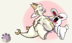  belly belly_grope belly_markings belly_overhang belly_smother belly_squish big_belly big_butt blush blushing_profusely butt butt_grab chikn_nuggit dragon fwench_fwy_(chikn_nuggit) hand_on_butt iscream_(chikn_nuggit) ivorden_bar lagomorph leporid licking licking_lips licking_own_lips mammal markings organs rabbit rumbling_stomach self_lick sketch squish stomach tongue tongue_out 