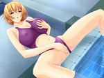  bb breasts cum erect_nipples huge_breasts large_breasts masturbation pussy_juice see-through swimsuit 