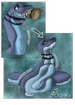  absurd_res alex_(disambiguation) anthro canid canine comic duo female feral fox hi_res male male/female mammal reptile scalie snake un_gato_cualquiera vore 