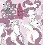 anal anal_penetration animal_genitalia animal_penis anthro anthro_penetrated armor black_sclera bodily_fluids clothing cum cum_in_ass cum_in_mouth cum_inside cutaway ejaculation erection eyes_closed genital_fluids genitals glacierclear hi_res internal male male_penetrated masturbation multiple_images nude open_mouth oral oral_penetration penetration penile penile_masturbation penis purple_background sex simple_background solo tail tapering_penis tentacle_in_ass tentacle_in_mouth tentacle_penetration tentacle_sex tentacles tongue tongue_out undressing unknown_species upside_down white_body wrapped_up yellow_eyes