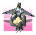 aeromorph aircraft airplane anthro areola back_wings belly big_areola big_nipples bodily_fluids breasts cockpit cowgirl_position curved_horn curvy_figure digital_media_(artwork) dragon duo female female_penetrated fin from_front_position genital_fluids genitals green_body grey_body hi_res horn jet jet_engine living_aircraft living_machine living_vehicle lying machine male male/female male_penetrating male_penetrating_female metallic_body mythological_creature mythological_scalie mythology navel ndragon3 nipples not_furry nude nude_anthro nude_female on_back on_bottom on_top penetration penile penile_penetration penis penis_in_vagina reptile scalie sex simple_background tail tail_fin tan_body thick_thighs vaginal vaginal_penetration vehicle voluptuous vulva white_body wide_hips wings