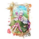  1girl :o antenna_hair artist_request bare_shoulders bird_girl bird_wings blonde_hair blue_sky boots border bow chest_bow child choker cloud cloudy_sky collarbone colored_tips curious day detached_sleeves dress fabric falling_petals feathered_wings fitoria_(tate_no_yuusha_no_nariagari) flower flower_request frilled_dress frilled_sleeves frills full_body game_cg gradient_clothes gradient_dress grey_hair hand_up knee_boots knees_up layered_dress light_particles long_dress long_sleeves looking_at_viewer multicolored_boots multicolored_hair official_art on_grass open_mouth ornate_border outdoors petals pink_boots pink_bow pink_choker pink_dress pink_eyes planted planted_sword red_flower ruins short_hair simple_background sitting sky solo sparkle sword tate_no_yuusha_no_nariagari tate_no_yuusha_no_nariagari_rerise transparent_background two-tone_boots weapon white_boots white_dress white_flower white_sleeves white_wings wings 