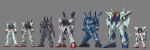  blue_eyes clenched_hands f91_gundam green_eyes gundam gundam_f91 gundam_hathaway&#039;s_flash gundam_mk_ii gundam_mk_iii gundam_mk_iv gundam_mk_v gundam_msv gundam_sentinel height_chart highres mecha mobile_suit mobile_suit_gundam no_humans rx-78-2 science_fiction sd_gundam sd_gundam_g-generation sidehiwinder standing v-fin xi_gundam yellow_eyes zeta_gundam 