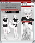 absurd_res ambiguous_gender anthro blush bodily_fluids canid canine canis clothed clothing english_text feet femboy feminine foot_fetish foot_focus footwear fur haru_(haruawuu) hi_res kinneru male mammal model_sheet musk nonbinary_(lore) socks solo sweat sweaty_clothing sweaty_footwear sweaty_socks text white_body white_fur wolf