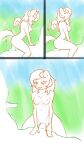  absurd_res anthro blush breasts comic duo equid equine female hasbro hi_res kumakum male male/female mammal my_little_pony penetration plant serenity_(whitefeather0) solo tree vaginal vaginal_penetration 